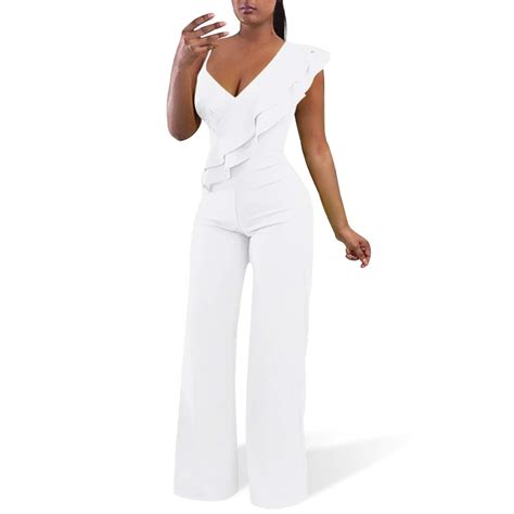 Amazon.com: Womens White Jumpsuits.